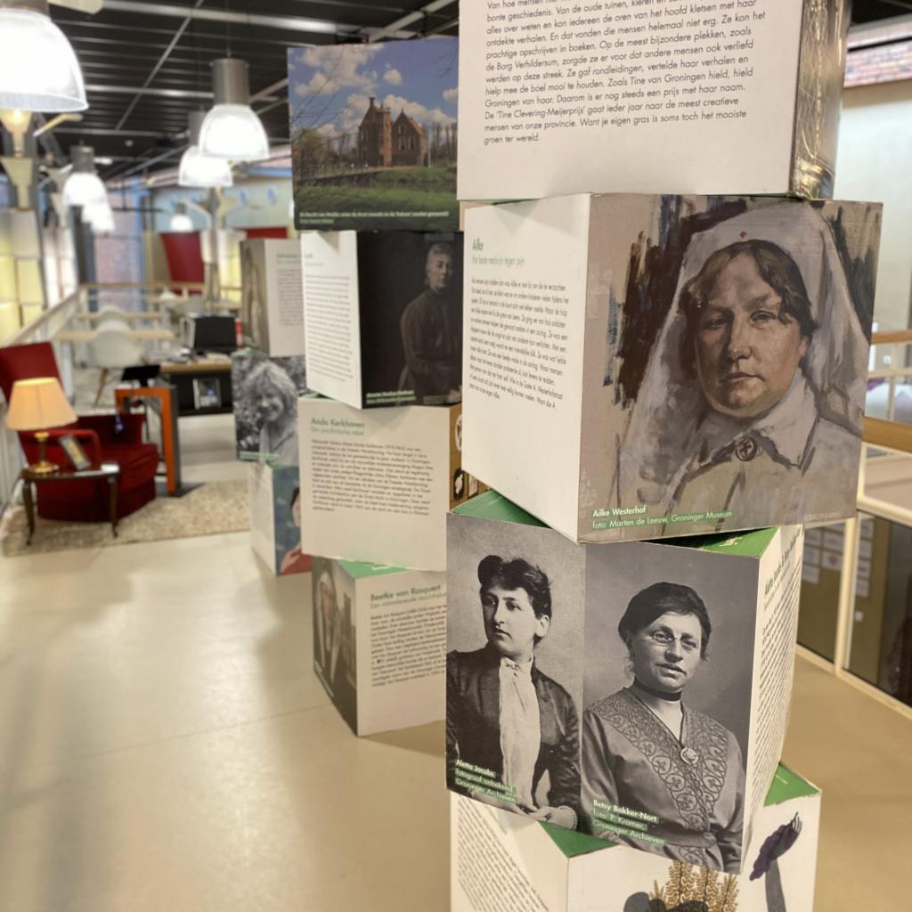 Groninger Vrouwengallerij in Bibliotheek Veendam.jpg