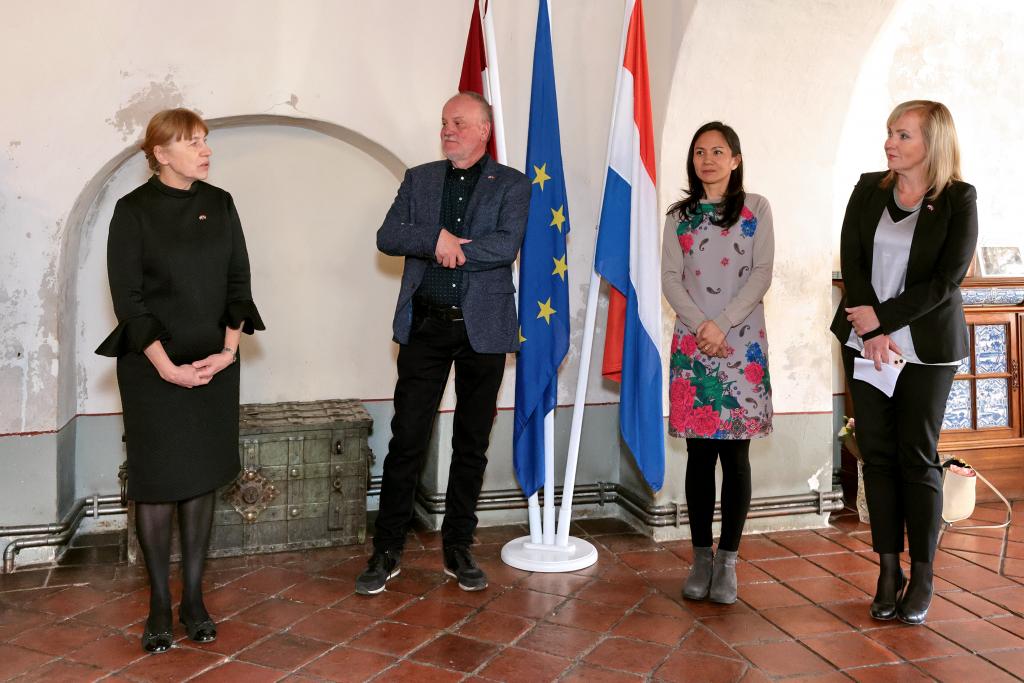 15. Opening Welkomstwoord Ilona Audere, Hendrik Hachmer, Claudia Pieterse, Aiga Liepina.jpg